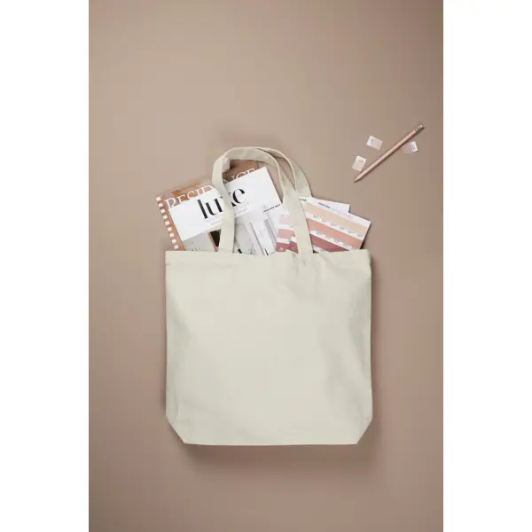 VINGA Hilo AWARE™ recycled canvas tote bag - Immagine 8