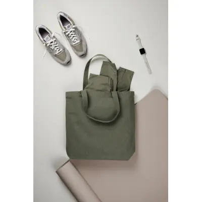 VINGA Hilo AWARE™ recycled canvas tote bag - Immagine 16