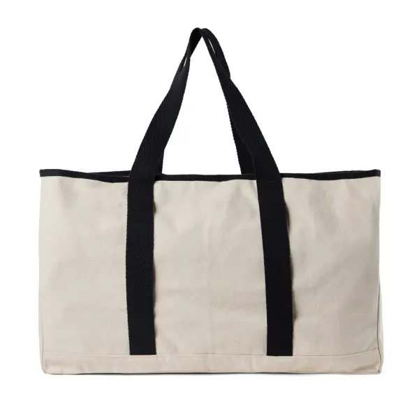 Borsa spiaggia VINGA Volonne in tela riciclata AWARE™ - Immagine 4