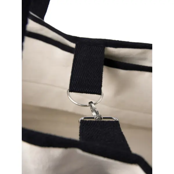 Borsa spiaggia VINGA Volonne in tela riciclata AWARE™ - Immagine 7