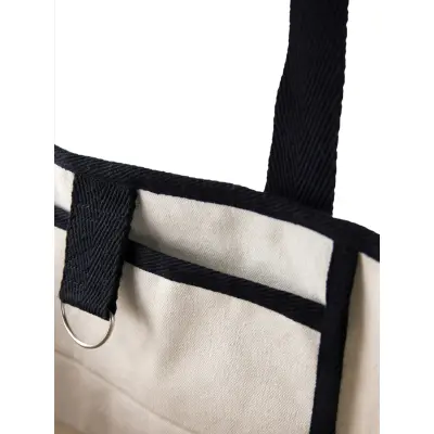 Borsa spiaggia VINGA Volonne in tela riciclata AWARE™ - Immagine 8