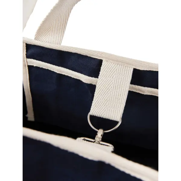Borsa spiaggia VINGA Volonne in tela riciclata AWARE™ - Immagine 18