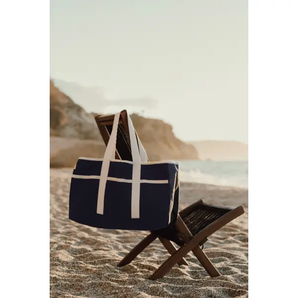 Borsa spiaggia VINGA Volonne in tela riciclata AWARE™ - Immagine 21