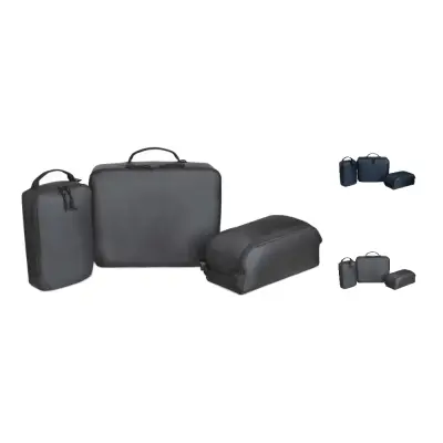Set 3 cubi da viaggio Renew in rPET AWARE™