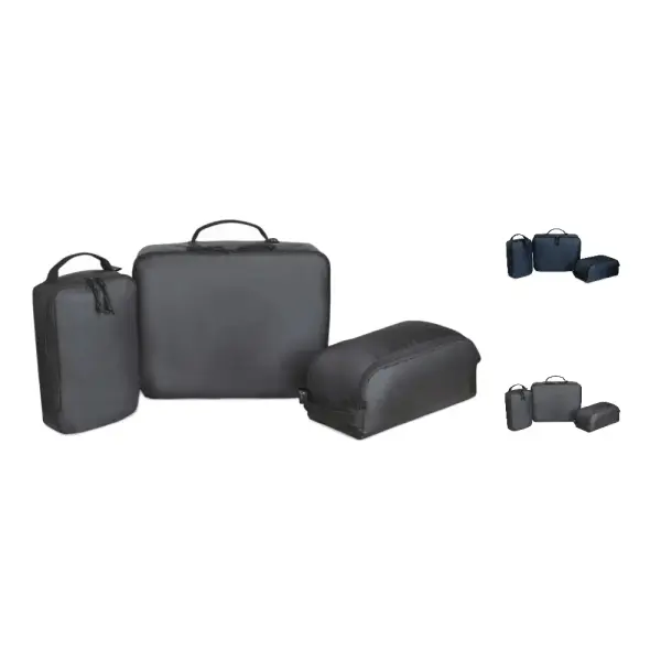 Set 3 cubi da viaggio Renew in rPET AWARE™ - Immagine 1