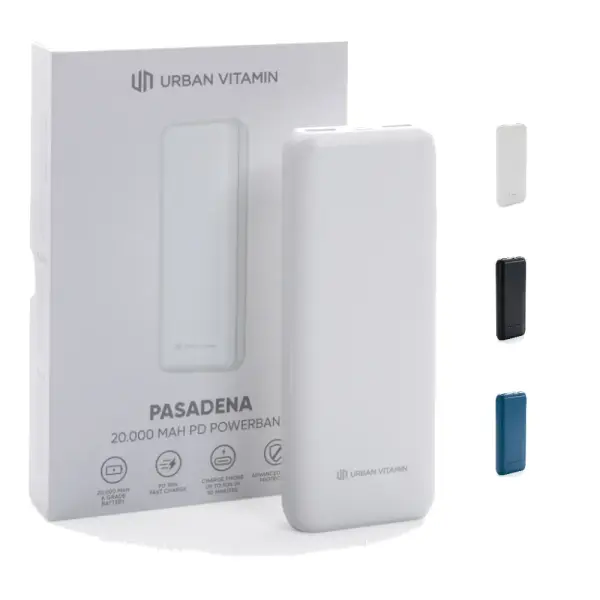 Powerbank 20.000mAh con PD Urban Vitamin Pasadena - Immagine 1