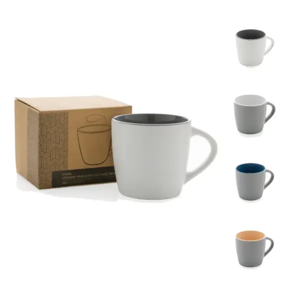 Ceramic mug with coloured inner - Immagine 1