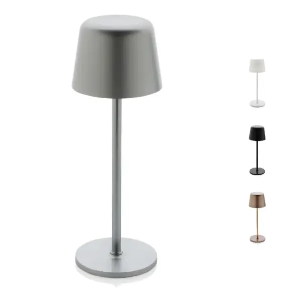 Zenic RCS recycled plastic USB rechargable table lamp - Immagine 1
