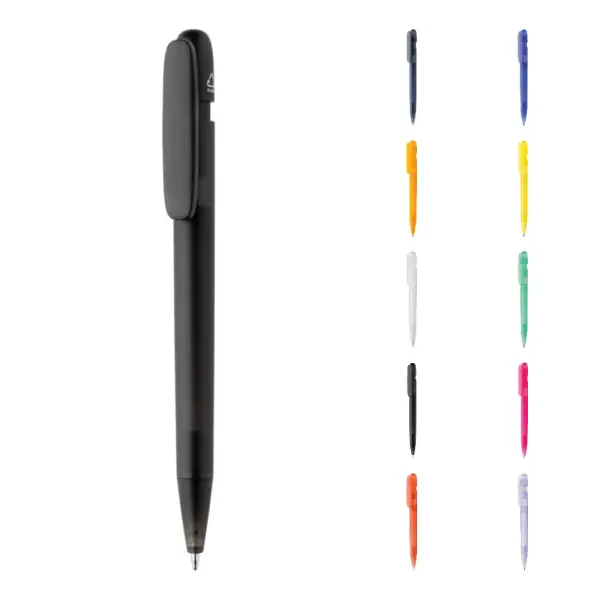Penna trasparente Devin in rABS GRS - Immagine 1