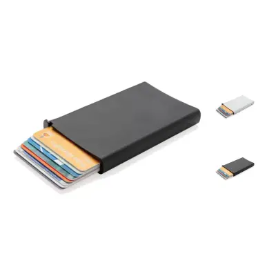 Porta carte standard RFID in alluminio