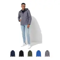 Giacca softshell da uomo MAKALU in rPET personalizzabile