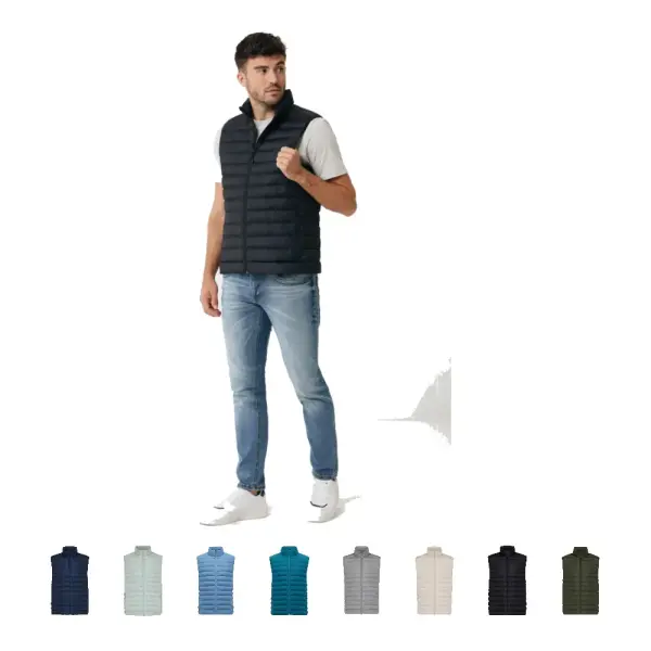 Gilet da uomo IQONIQ MERU in rPET promozionale - Immagine 1