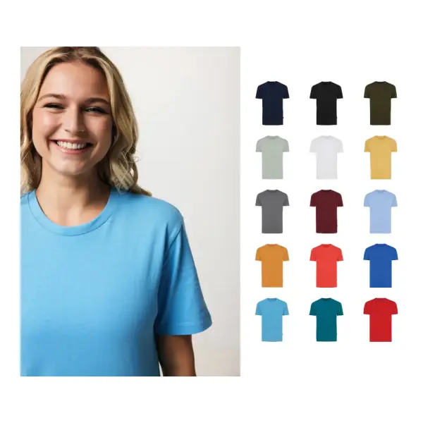 T-shirt unisex IQONIQ BRYCE in cotone riciclato - Immagine 1