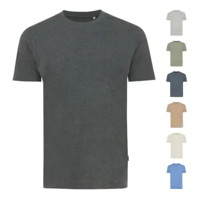 T-shirt unisex IQONIQ Manuel in cotone riciclato non tinto - Immagine 1