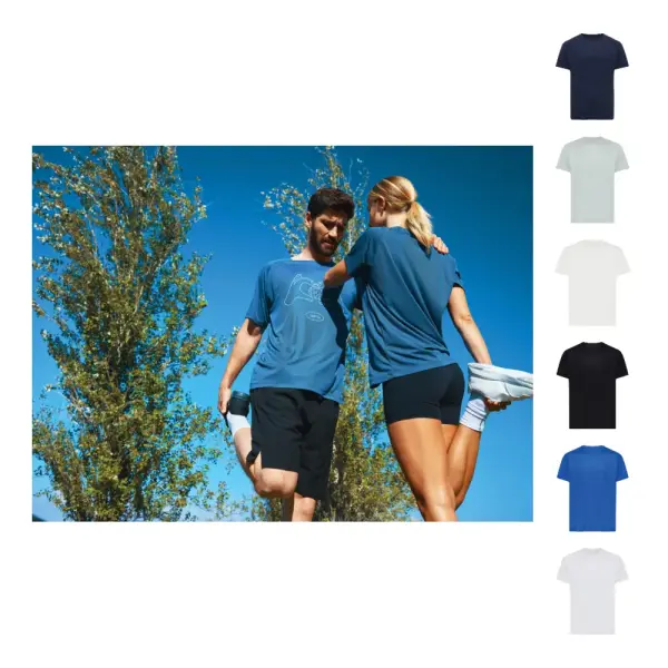 T-shirt unisex IQONIQ Tikal quick dry in rPET - Immagine 1