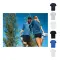 T-shirt unisex IQONIQ Tikal quick dry in rPET - Anteprima 1