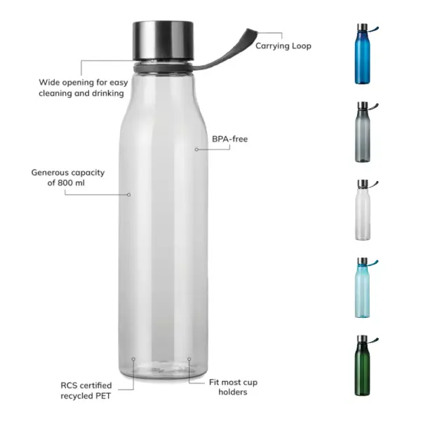 VINGA Lean RCS RPET waterbottle 800 ML - Immagine 1