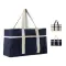 VINGA Volonne AWARE recycled canvas beach bag - Anteprima 1